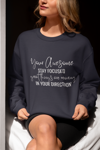 Stay Focused Crewneck