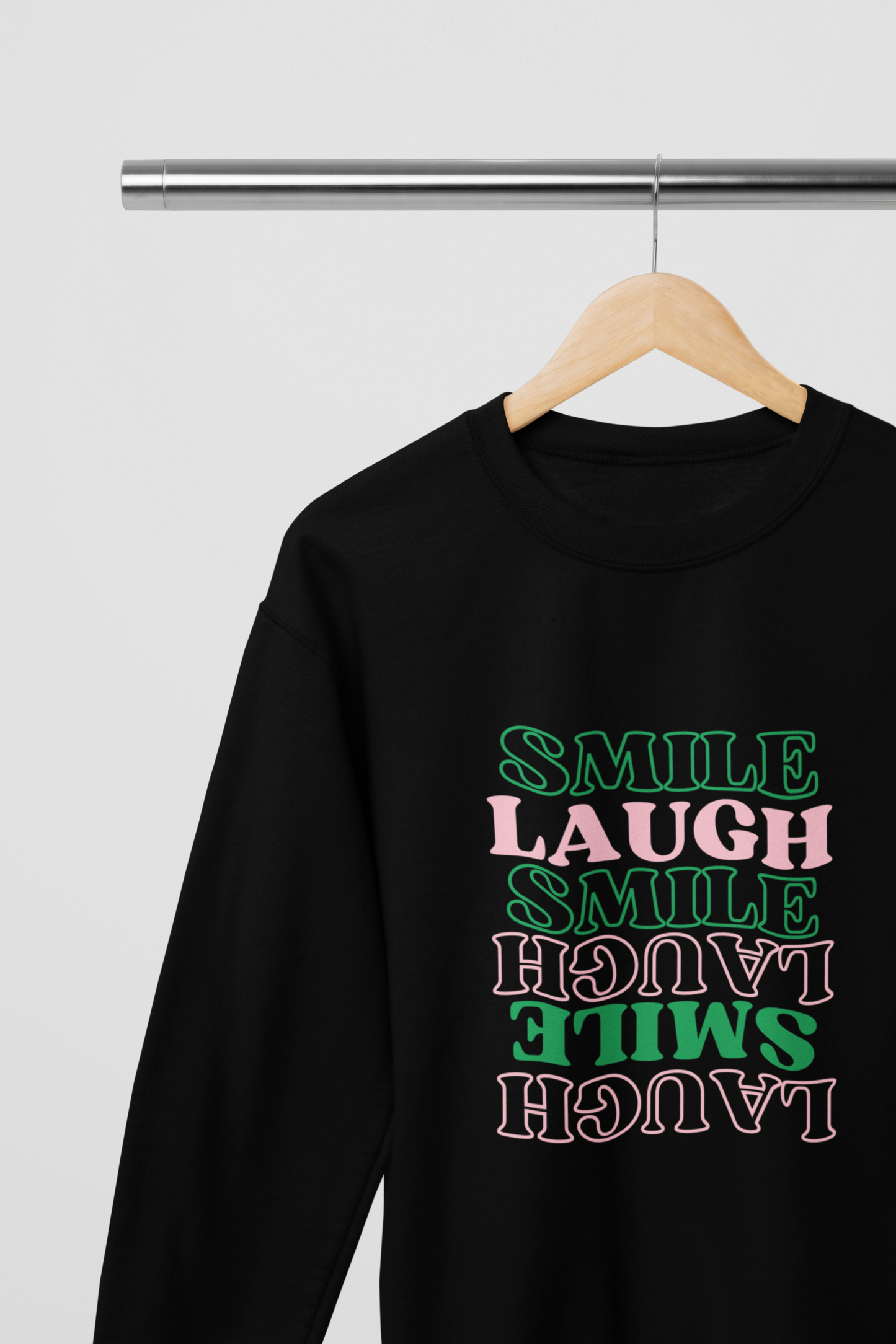 Smile, Laugh Crewneck